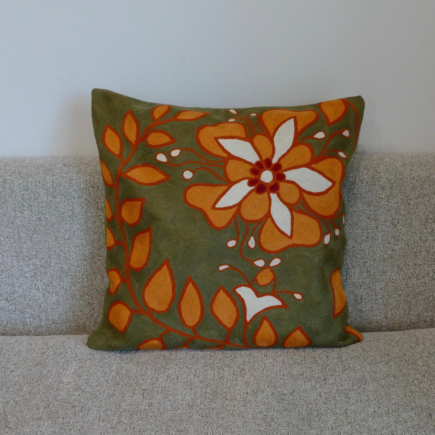 Ari Embroidery Cushion Cover (45*45cm)