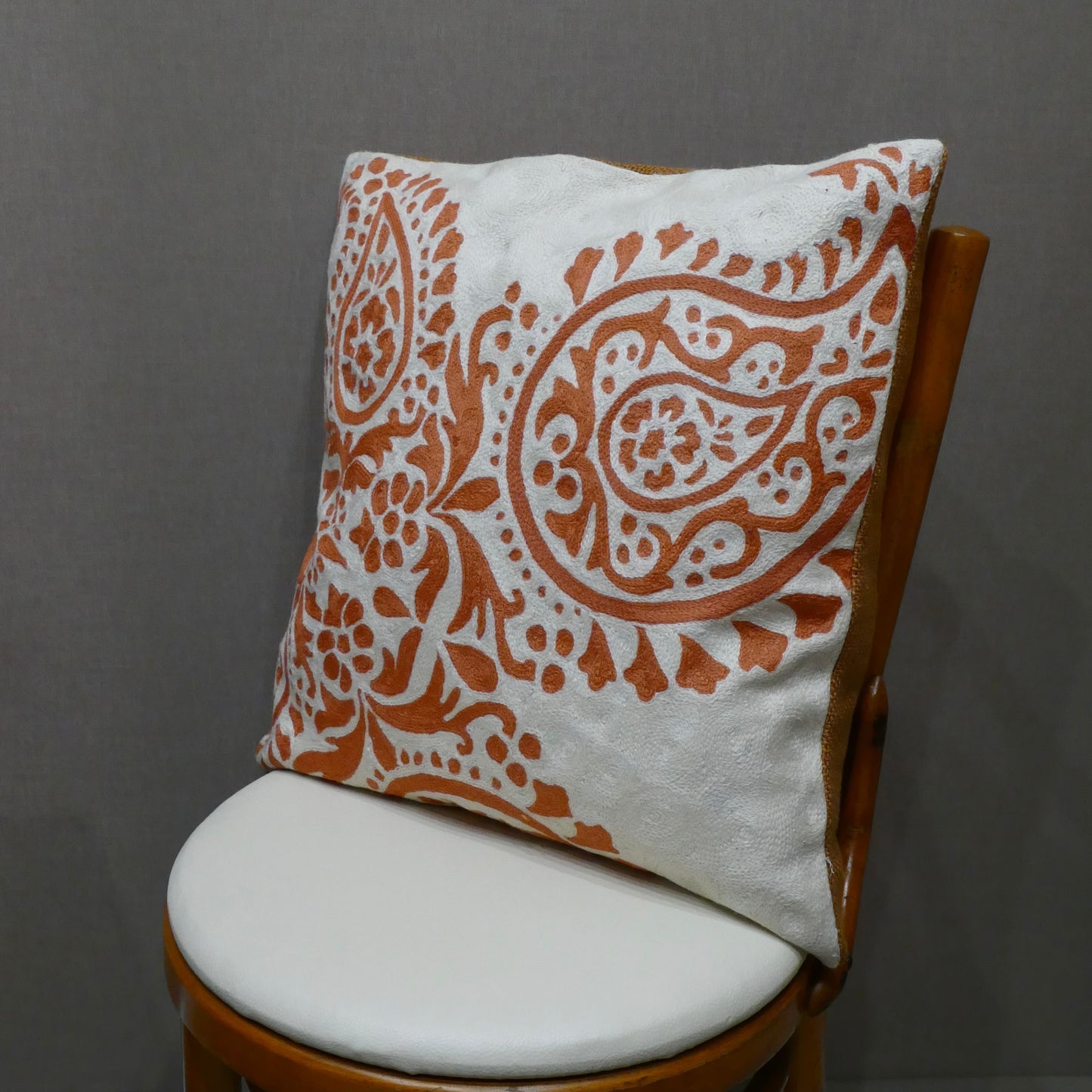 Ari Embroidery Cushion Cover. (45*45cm)