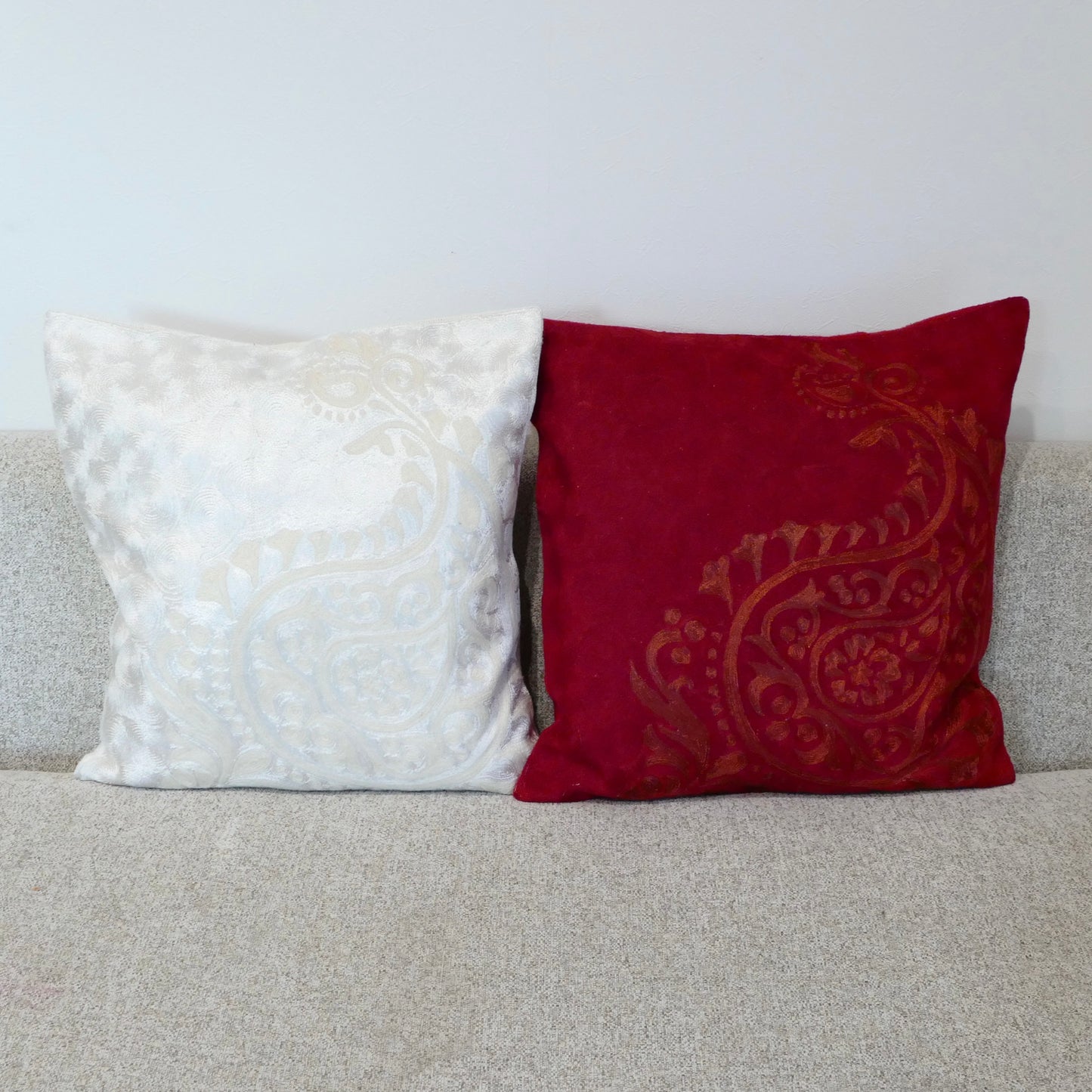 Ari Embroidery Cushion Cover. (45*45cm)
