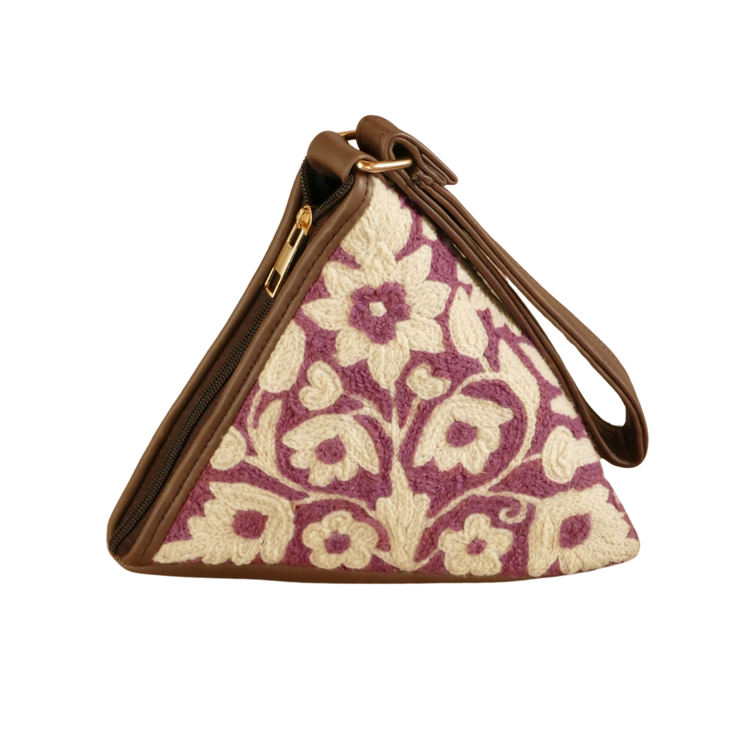 Aari Triangle Bag — Purple, Bloom
