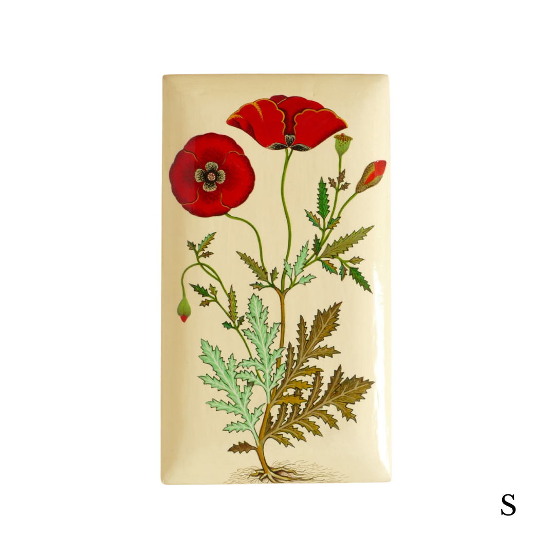 Paper Mache Box — Red, Small